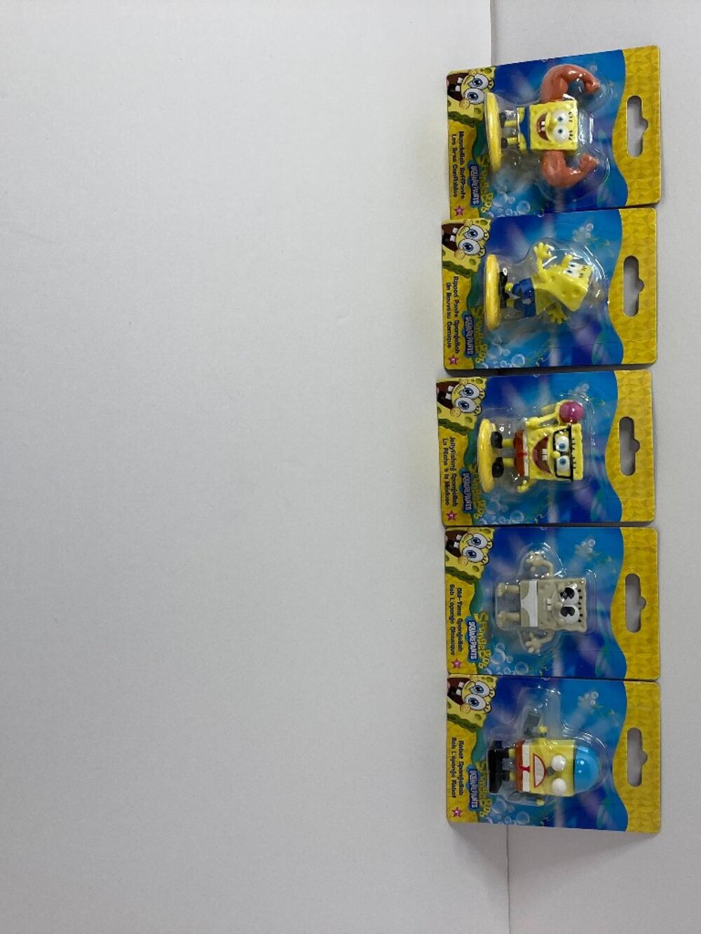 Nickelodeon SpongeBob SquarePants 2" Mini Figures Complete Set of 5 New